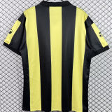 1987 Penarol Home Yellow Black Retro Soccer Jersey