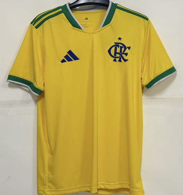2026/27 Flamengo Special Edition Yellow Fans Soccer Jersey