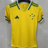 2026/27 Cruzeiro Special Edition Yellow Women Soccer Jersey 女