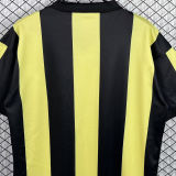 1987 Penarol Home Yellow Black Retro Soccer Jersey