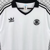 1982 Germany Home White Retro Soccer Jersey