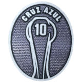CRUZ AZUL 10 Patch 蓝﻿十字10字杯  (You can buy it alone OR tell us which jersey to print it on. )