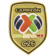 CAMPEON LIGA MX C26 Patch 墨西哥C26章  (You can buy it alone OR tell us which jersey to print it on. )