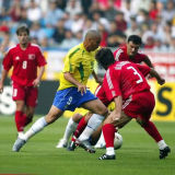 2002 Turkey Away Red Retro Retro Jersey