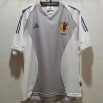 2002 Japan Away Grey Retro Soccer Jersey