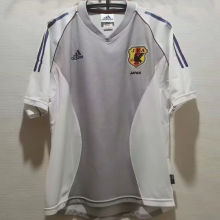 2002 Japan Away Grey Retro Soccer Jersey