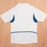 2002 Portugal Away White Retro Soccer Jersey