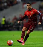 2014 Portugal Home Red Retro Long Sleeve Soccer Jersey