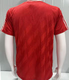 1986 Canada Home Red Retro Soccer Jersey