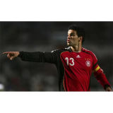 2006 Germany Away Red Retro Soccer Jersey