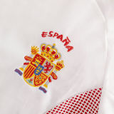2002 Spain Away White Retro Soccer Jersey