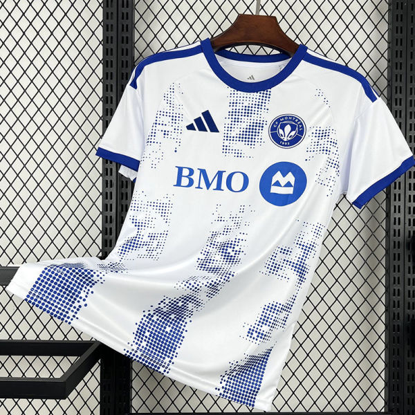 2026/27 Montreal Impact Away Fans Soccer Jersey  (有袖口边)