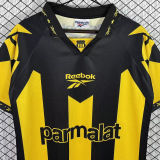 1998/1999 Penarol Home Yellow Black Retro Soccer Jersey