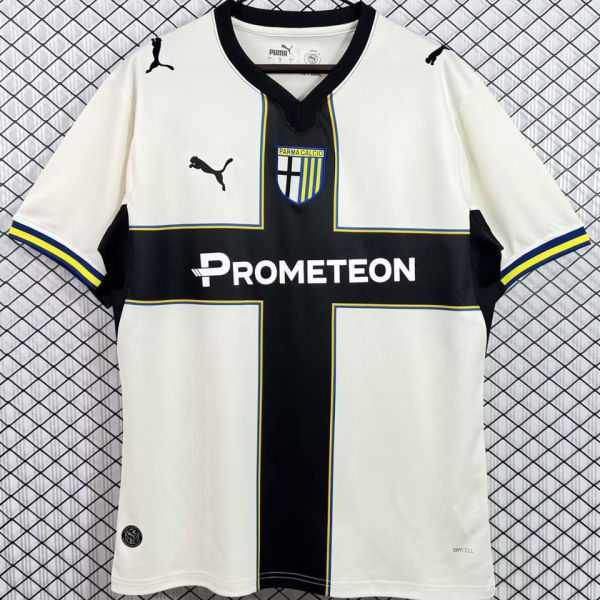 2026/27 Parma Home White Fans Soccer Jersey