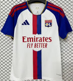 2026/27 Lyon Home White Fans Soccer Jersey