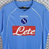 2006/2007 Napoli Home Blue Retro Soccer Jersey