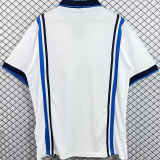 1997/1998 Napoli Away White Retro Soccer Jersey