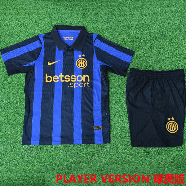 2026/27 In Milan Home Player Version Kids Soccer Jersey 球员版童装