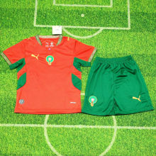 2026/27 Morocco Home Red Kids Soccer Jersey