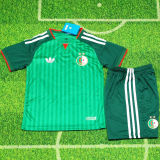 2026/27 Algeria  Away Green Kids Soccer Jersey