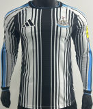 2026/27 Newcastle Home Player Version Long Sleeve Soccer Jersey