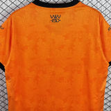 2025/26 Wolves Home Yellow Fans Soccer Jersey