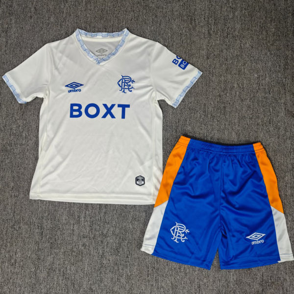 2026/27 Glasgow Rangers Kids Soccer Jersey