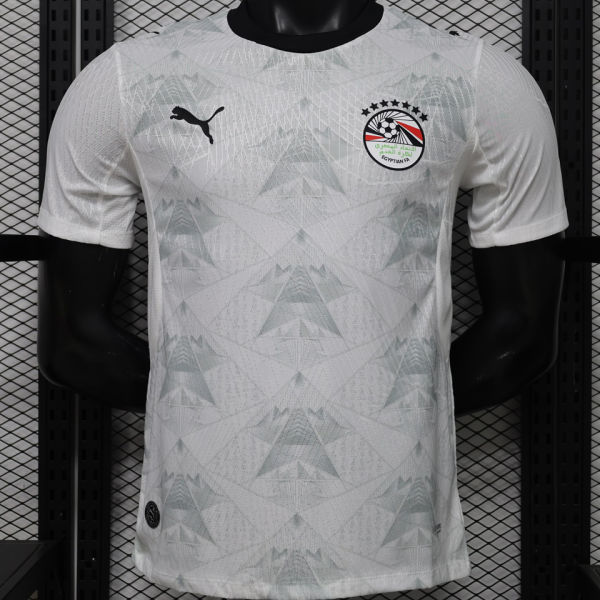 2026/27 Egypt Away White Player Version Soccer Jersey