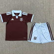 2026/27 Aston Villa Home Kids Soccer Jersey