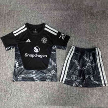 2026/27 M Utd Black GK Kids Soccer Jersey