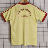 2026/27 Colombia Yellow Retro Style Jersey