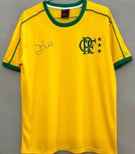 2026/27 Flamengo Yellow Retro Style Fans Soccer Jersey