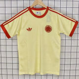 2026/27 Colombia Yellow Retro Style Jersey