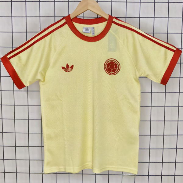 2026/27 Colombia Yellow Retro Style Jersey