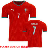 RONALDO #7 Portugal 1:1 Quality Home Player  Version Soccer Jersey 2026/27 球员版
