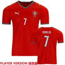 RONALDO #7 Portugal 1:1 Quality Home Player  Version Soccer Jersey 2026/27 球员版