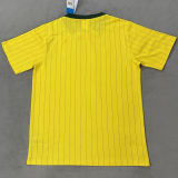 2026/27 Brazil Yellow Retro Style Fans Soccer Jersey