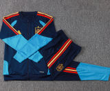 2026/27 Spain Royal Blue Kids Jacket Tracksuit