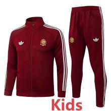 2026/27 Spain Lake Blue Kids Jacket Tracksuit