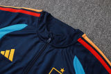2026/27 Spain Royal Blue Kids Jacket Tracksuit