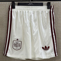 2026/27 Spain White Fans Shorts Pants