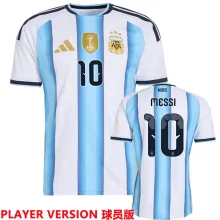 MESSI #10 Argentina Home Player Version Soccer Jersey 2026/27 球员版