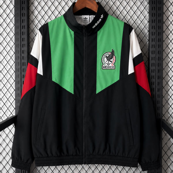 2026/27 Mexico Black Green Windbreaker