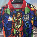 2026 England x PALACE Red Fans Soccer Jersey 红色