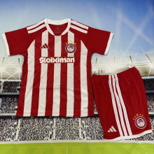 2026/27 Olympiacos Home Kids Soccer Jersey 奥林匹亚科斯