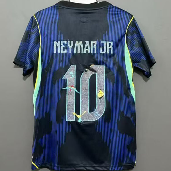 NEYMAR JR #10 Brazil 1:1 Away Fans Soccer Jersey 2026/27（Embroidery Font  刺绣字体 ）