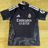 2026/27 RM Black Goalkeeper Fans Soccer Jersey