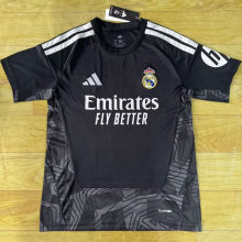 2026/27 RM Black Goalkeeper Fans Soccer Jersey
