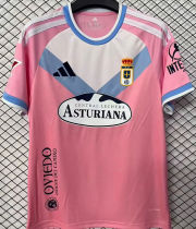2026/27 Real Oviedo Third Pink Fans Soccer Jersey