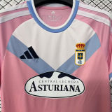 2026/27 Real Oviedo Third Pink Fans Soccer Jersey
